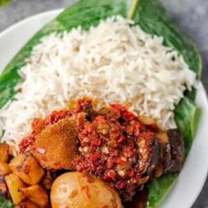 Plain Rice & Stew