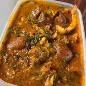 Ogbono Soup & Poundo