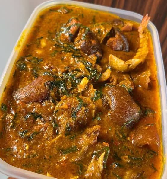 Ogbono Soup & Poundo